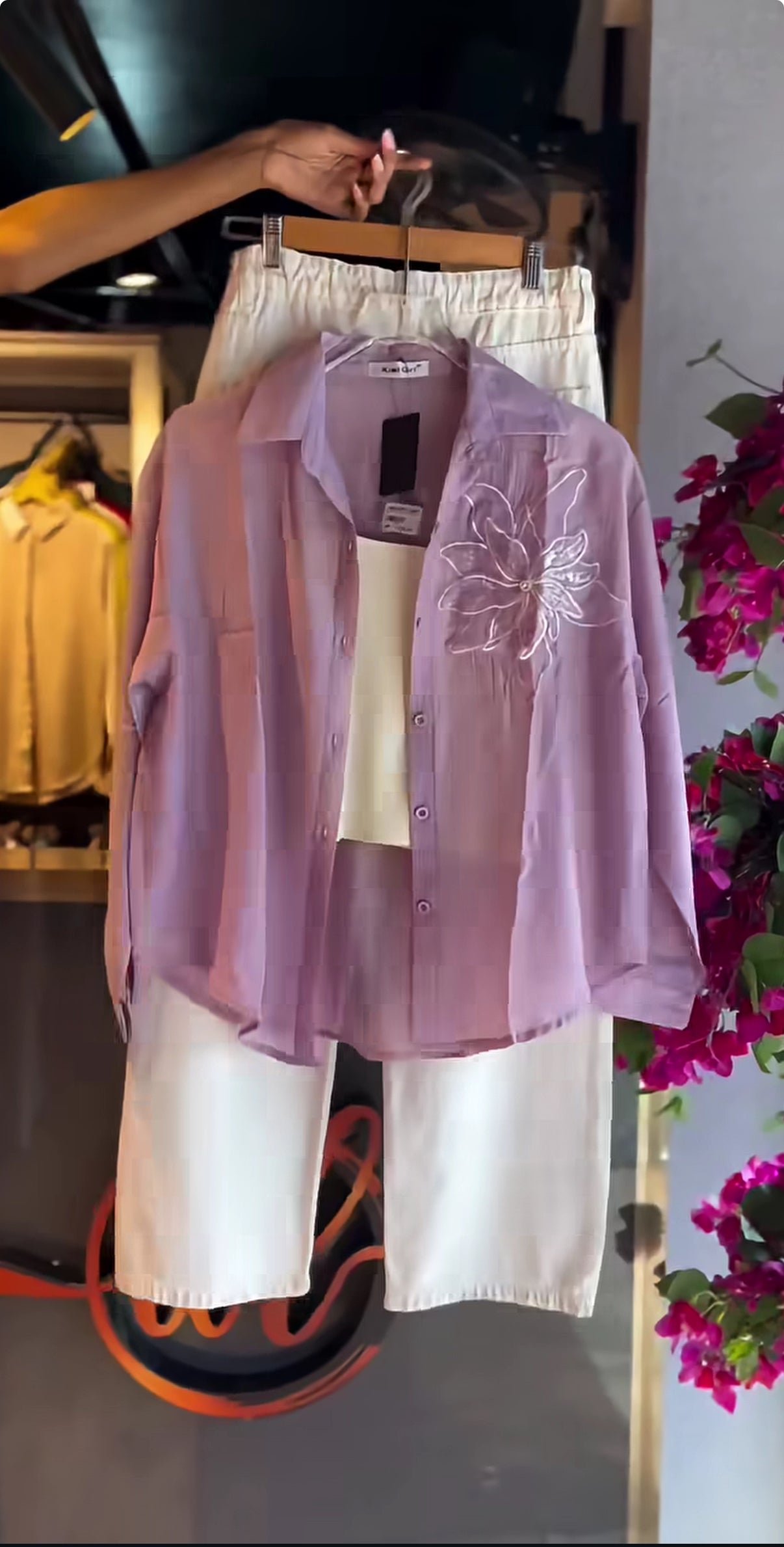 Lavender Dreams & White Denims!